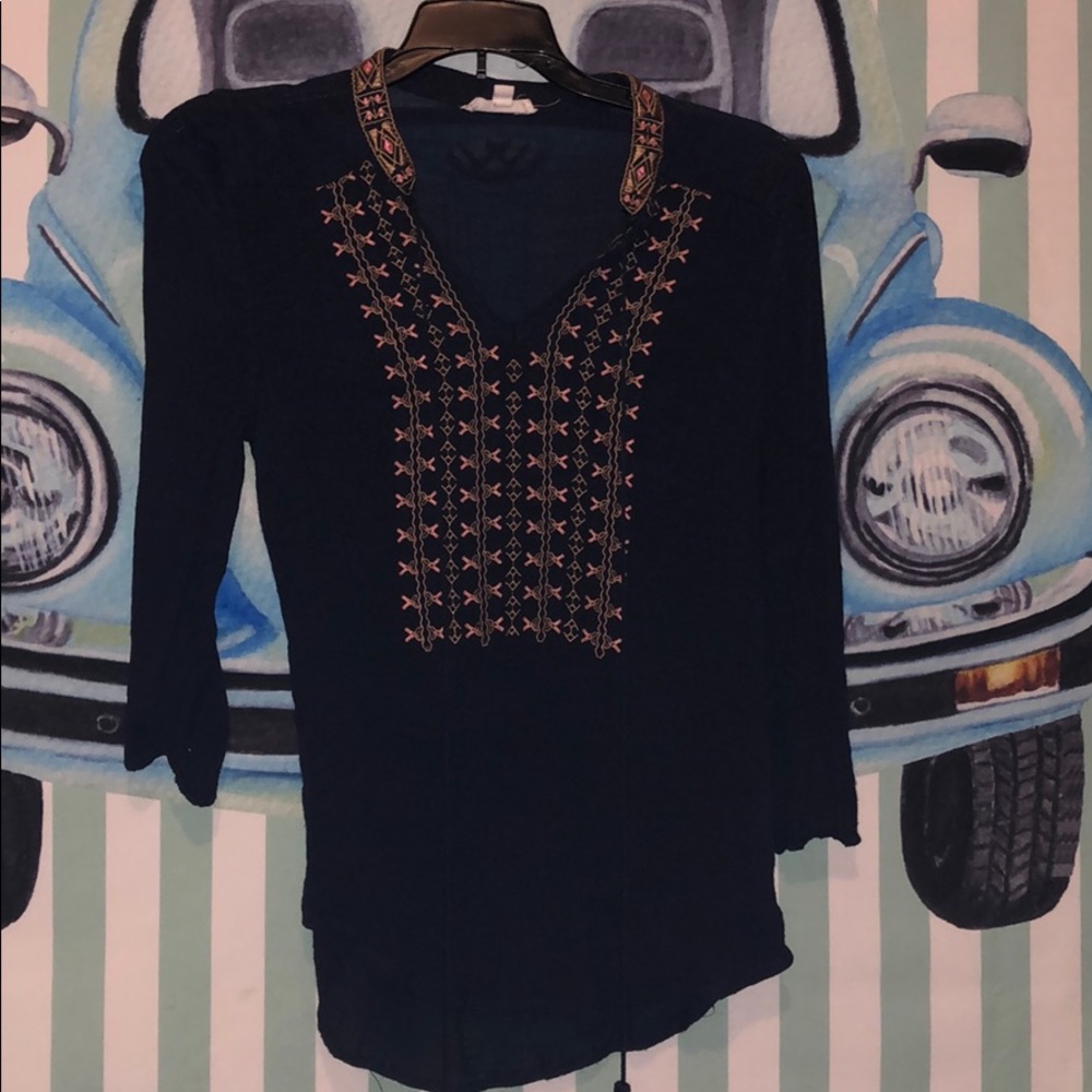 Cute bohemian style shirt! Size small!